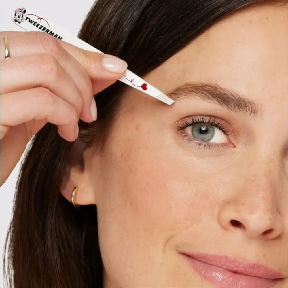 Tweezerman X Disney Mickey & Minnie Mouse‎ Forever In Love Slant Tweezer